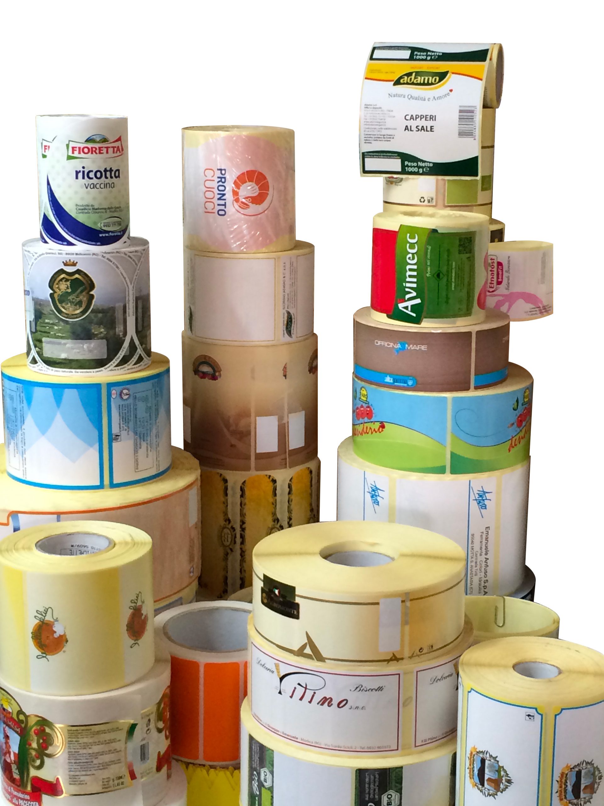 Etichette personalizzate