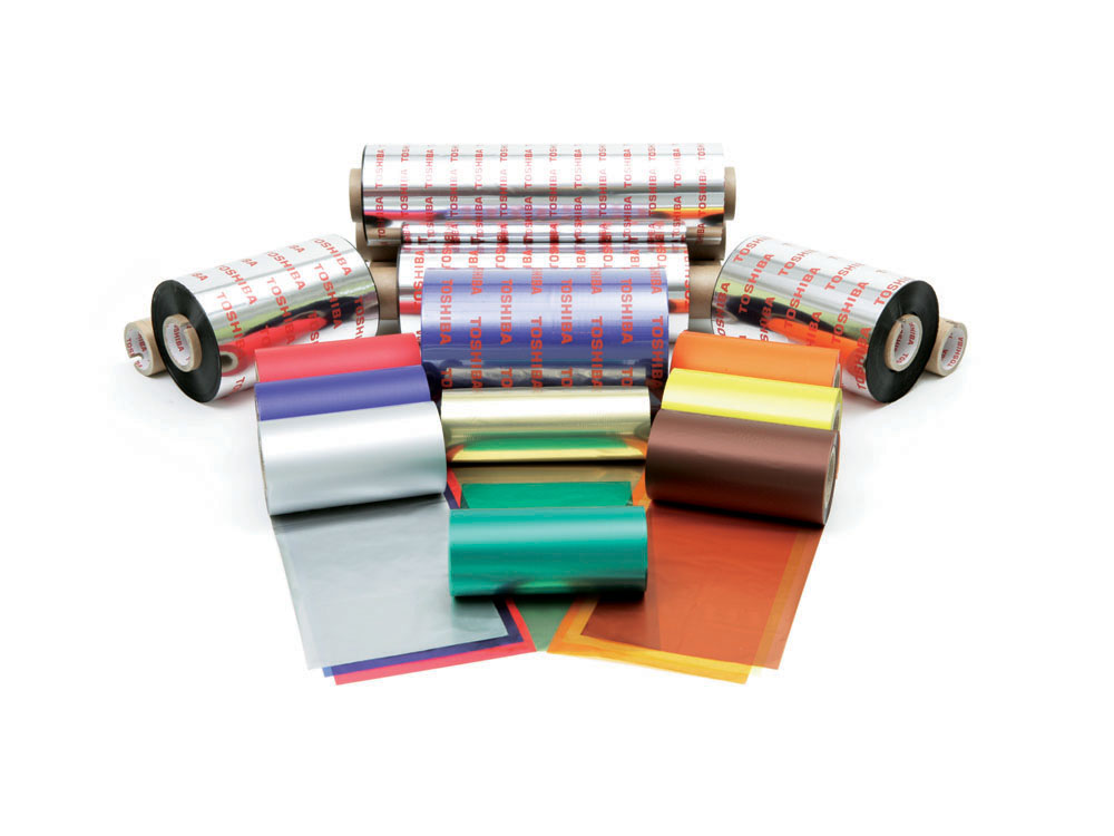 ribbon ed etichette toshiba